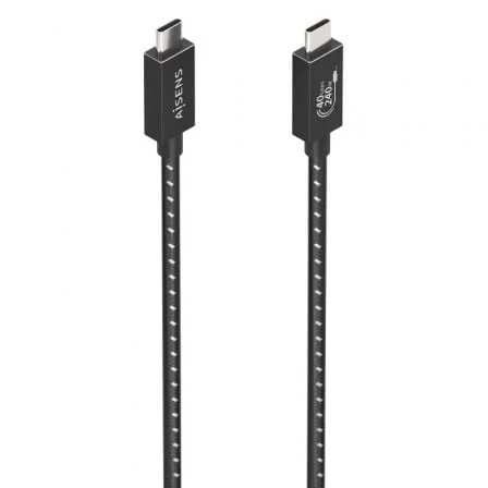 Imagen de Cable USB-C AISENS USB4 Gen3x2 40G