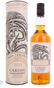 Cardhu Gold Reserve – Whisky escocés puro de malta – Edición limitada Juego de Tronos: Casa Targaryen – 700 ml