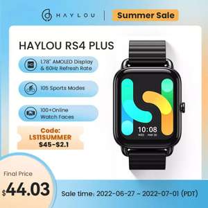 Reloj inteligente HAYLOU RS4 Plus