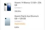 Xiaomi 14 (12Gb 256Gb) + Xiaomi Pad 6 * ESTUDIANTES [512€ con Mi Points]