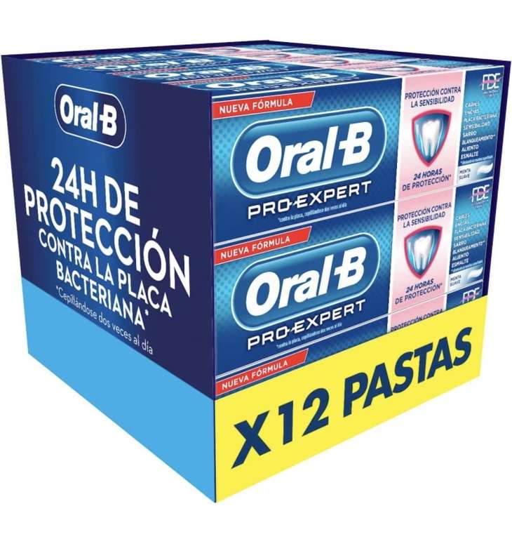 Oral-B Pasta de Dientes Pro-Expert Protección Contra la Sensibilidad (12 x 75ml)