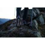Zapatillas de montaña y trekking impermeables Mujer Quechua MH500 azul