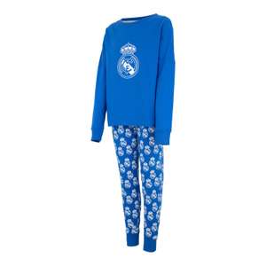 Set de Pijama 2 piezas Niños Escudo Real Madrid Azul