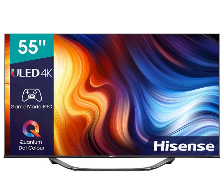 TV LED 139,7 cm (55") Hisense 55U7HQ UHD 4K ULED Quantum Dot Color