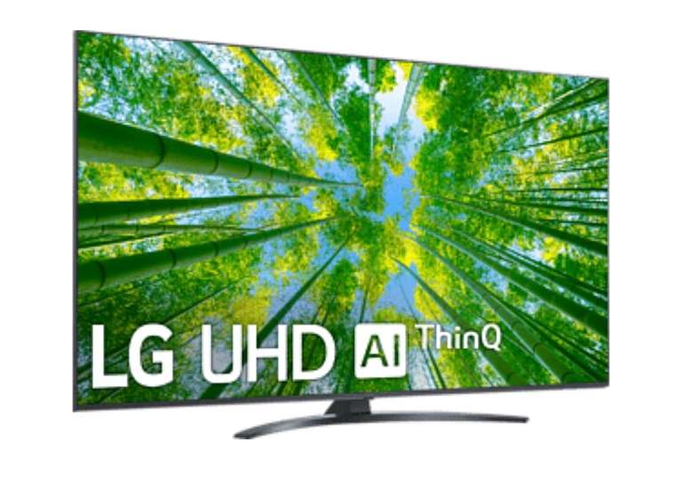 TV LED 55" - LG 55UQ81006LB, UHD 4K, Inteligente a5 Gen5 AI Processor 4K, Smart TV, DVB-T2, Negro
