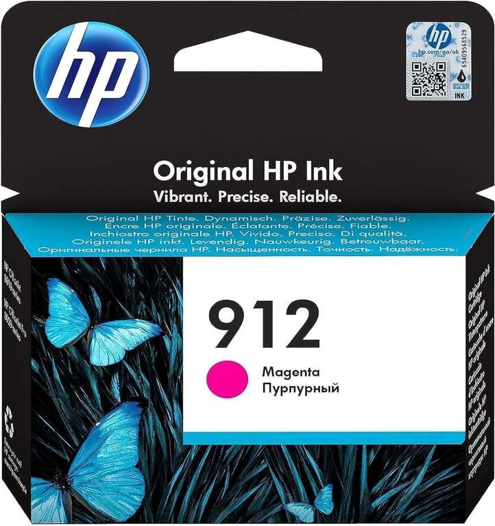 HP cartucho tinta 912 Magenta