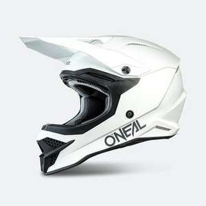 Casco de Cross O'Neal 3SRS Blanco: un casco resistente y cómodo para tus aventuras off-road