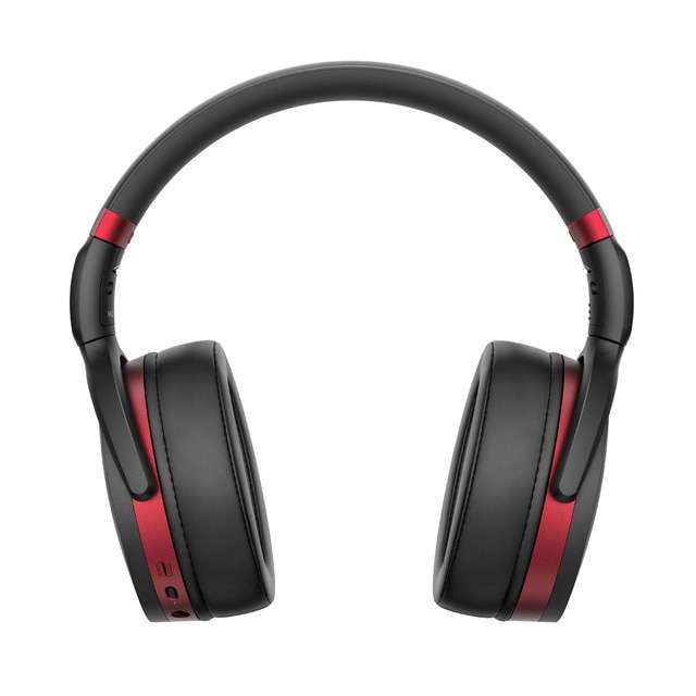 Auriculares Sennheiser HD 458 Black Red Limited Bluetooth Noise Cancelling