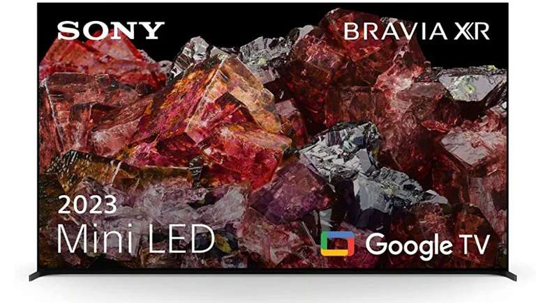 Sony Bravia XR-65X95L, 65 Pulgadas TV Mini LED 4K HDR, Smart Google TV, Funciones Eco, Óptimo para PlayStation5 (2023)