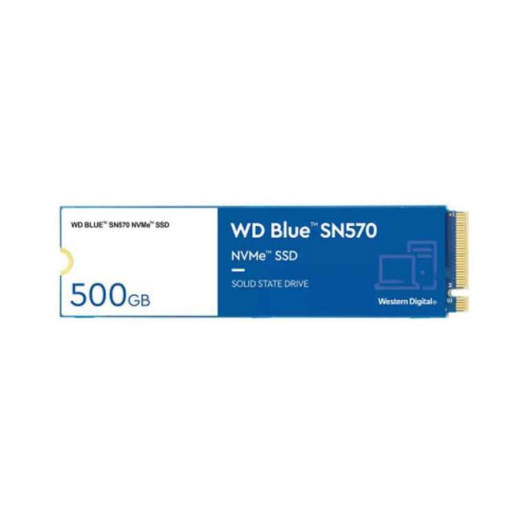 Western Digital SN570 Blue 500GB PCIe x3 NVMe - Disco Duro M.2 (1tb 45,80€)