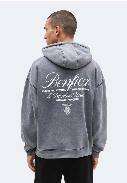 Imagen de Sudadera Benfica Washed grey