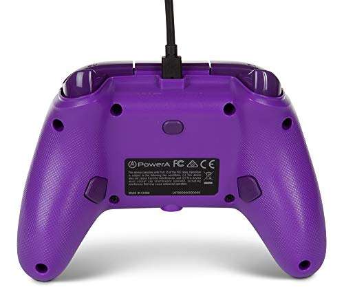 PowerA Enhanced Wired Controller for Xbox Series X|S – Royal Purple, Gamepad,