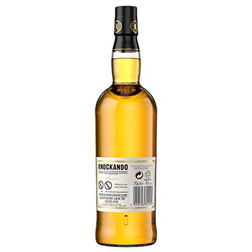 Knockando Whisky escocés puro de malta de Speyside - 0.7 L