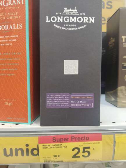 whisky escocés Longmorn a 25€ y + chollos en Carrefour C.imagen Madrid