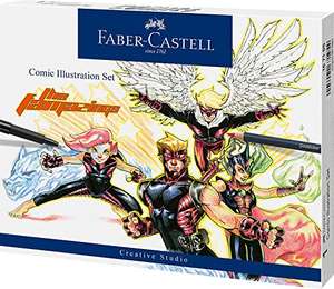 Faber-Castell Conjunto de ilustración de cómic - Surtido, multicolor, talla única, FC167195AZ