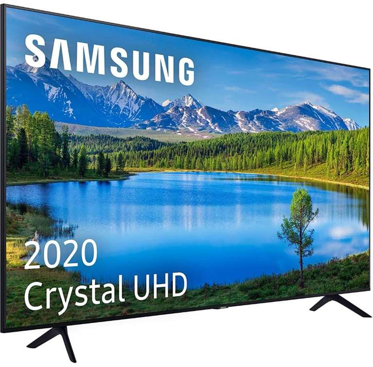 Samsung Crystal UHD 2020 75TU7095 - Smart TV de 75", 4K, HDR 10+, Procesador 4K, PurColor, Sonido Inteligente