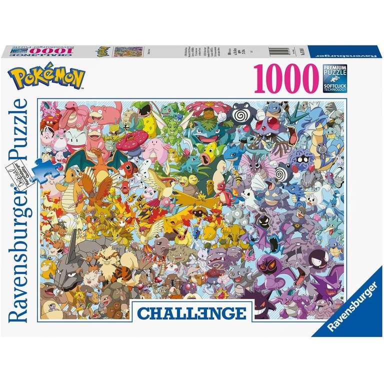 Pokemon Generación 1 puzzle 1000 piezas
