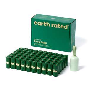 Earth Rated - 1 dispensador y 900 bolsas sin aroma