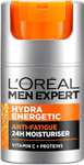 L'Oreal Men Expert Hidratante antifatiga Hydra Energetic, con proteínas y vitamina C, 50 ml