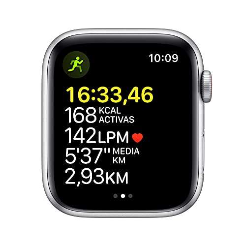 2021 Watch SE (GPS + Cellular) - Caja de Aluminio en Plata de 44 mm