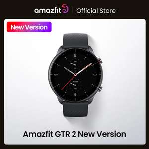 Amazfit GTR 2: Elegante reloj inteligente, batería duradera, compatible con Android/iOS, Alexa integrada Smartwatch