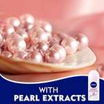 Nivea Pearl & Beauty Roll-On, desodorante para mujer, 50 ml (paquete de 3)