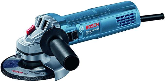 Bosch Professional GWS 880 - Amoladora angular (800 W, 11000 rpm, Ø disco 125 mm, protección contra rearranque, en caja)