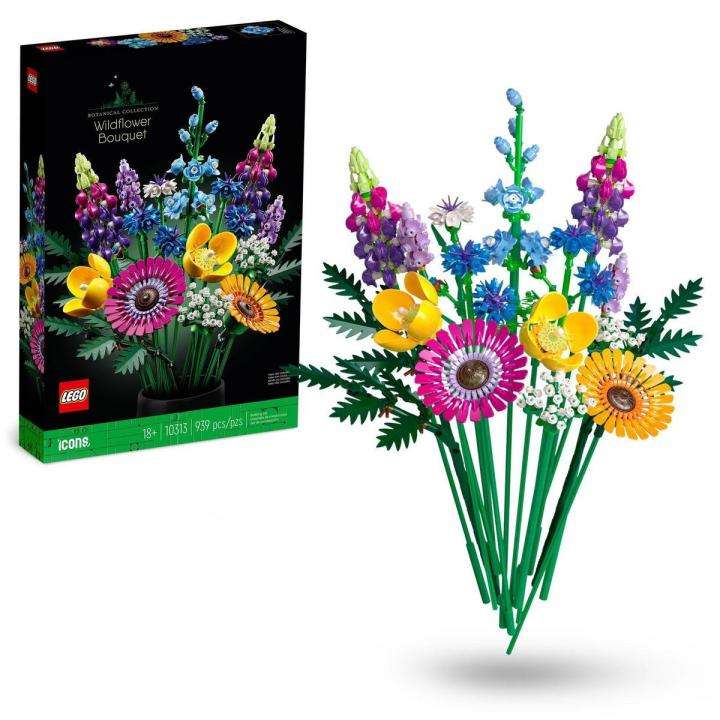 LEGO Icons 10313 Ramo de Flores Silvestres (939 piezas)