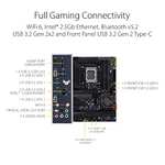 ASUS TUF GAMING Z790-PLUS WIFI D4 - Placa base Intel LGA 1700 ATX (PCIe 5.0, RAM DDR4, cuatro ranuras M.2, Intel WiFi 6)
