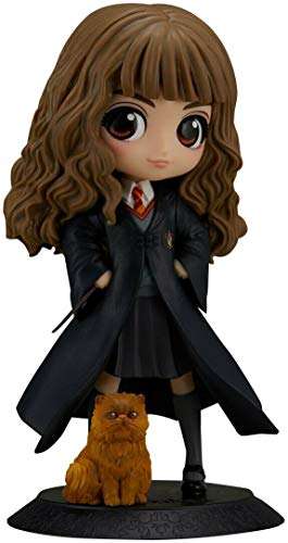 Banpresto Figura Q Posket Harry Potter - Hermione Granger with Crookshanks 20cm de alto