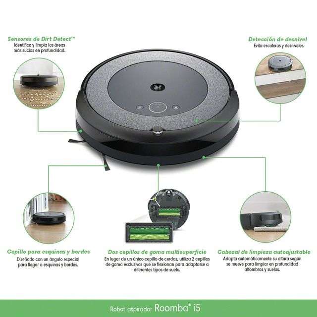 Robot aspirador iRobot Roomba i5 (269€ con ECI Plus)