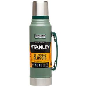 Stanley Classic Legendary Bottle Botella Termica 1 Litro de Acero Inoxidable (tambíen 1.9 L )- Se Mantiene Caliente o Frío 24 Horas