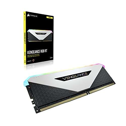 Corsair Vengeance RGB RT 32GB (4x8GB) DDR4 3600MHz C18 Memoria de Sobremesa (AMD 300/400/500 Series, Compatible Intel 300/400/500 Series)