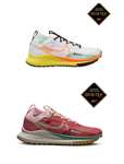 Zapatillas de trail running de mujer y hombre React Pegasus Trail 4 GTX Nike. Tallas 36 a 46