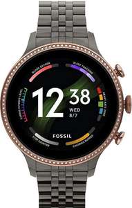 Fossil Smartwatch Gen 6 Para Mujer, de Acero Inoxidable, con Alexa integrada