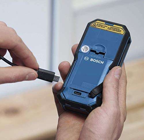 Bosch Professional medidor láser GLM 50-27 CG (láser verde, alcance: hasta 50 m, batería LI-Ion de 3,7 V…)