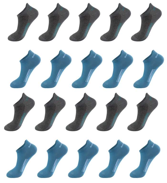 30 pares de calcetines tobilleros