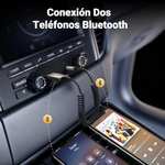 UGREEN Receptor Bluetooth 5.3 adaptador Bluetooth para carro AUX áudio Jack 3,5 mm microfone incorporado de carro.