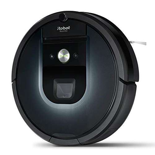 Robot aspirador Wi-Fi iRobot Roomba 981 - 2 cepillos goma multisuperficie - Mascotas -Recarga y reanuda -Sugerencias personalizadas.