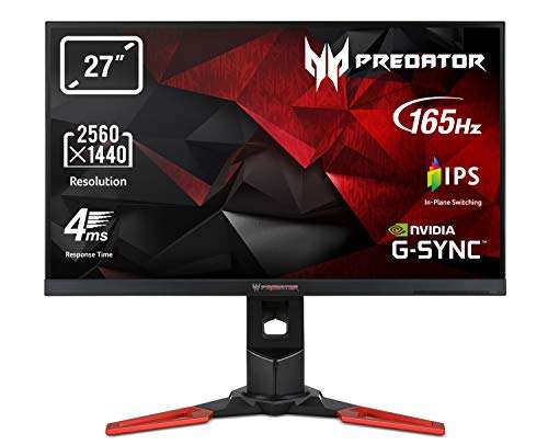 Monitor Gaming Acer Predator 1440p y 27"