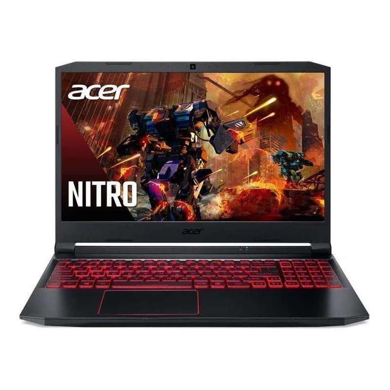 Portátil gaming - Acer Nitro 5 AN515-45-R4CS, 15.6" FHD, AMD Ryzen 5 5600H, 8GB RAM, 512GB