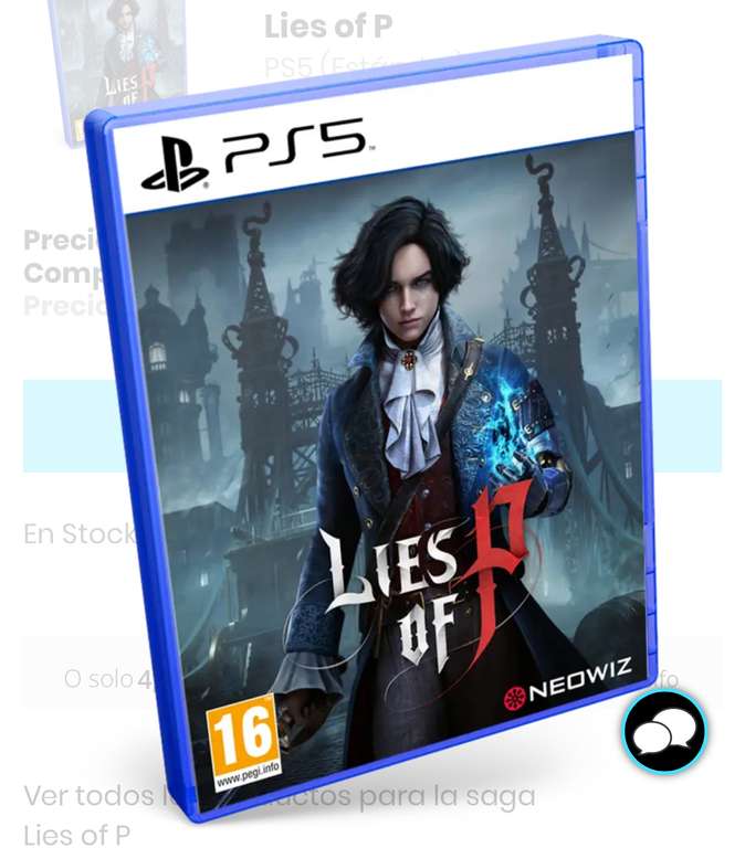 Lies of P (PS5 / PS4 / Xbox Series)