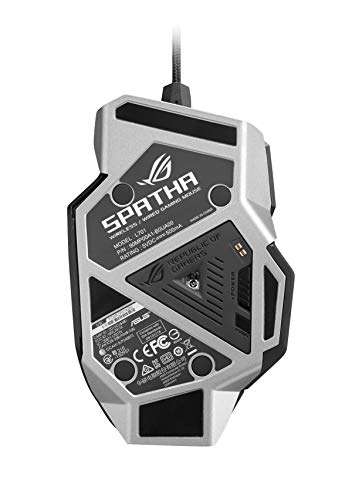 ASUS ROG Spatha - Ratón gaming (12 botones programables, hasta 8200 dpi,