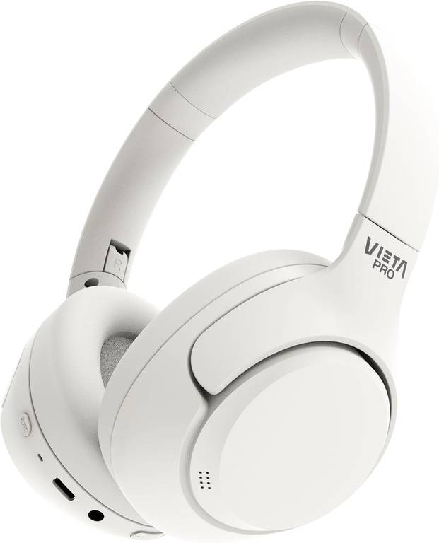 Auriculares Diadema Bluetooth | Vieta Pro Calm 2 | Dual Pairing, cancelación Activa Ruido hibrida y Modo Ambiente, micrófono, 60h batería