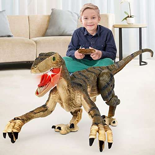 Dinosaurio con control a distancia