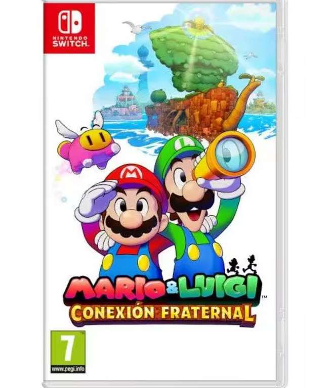 Mario y Luigi Conexion Fraternal - Switch - Nuevo Precintado - PAL España - Nintendo