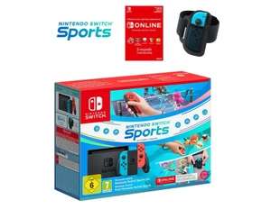 Nintendo Switch + Switch Sports + Cinta + 3 meses NSO