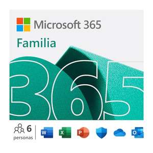 Microsoft 365 Familia - Hasta 6 personas - 1 año