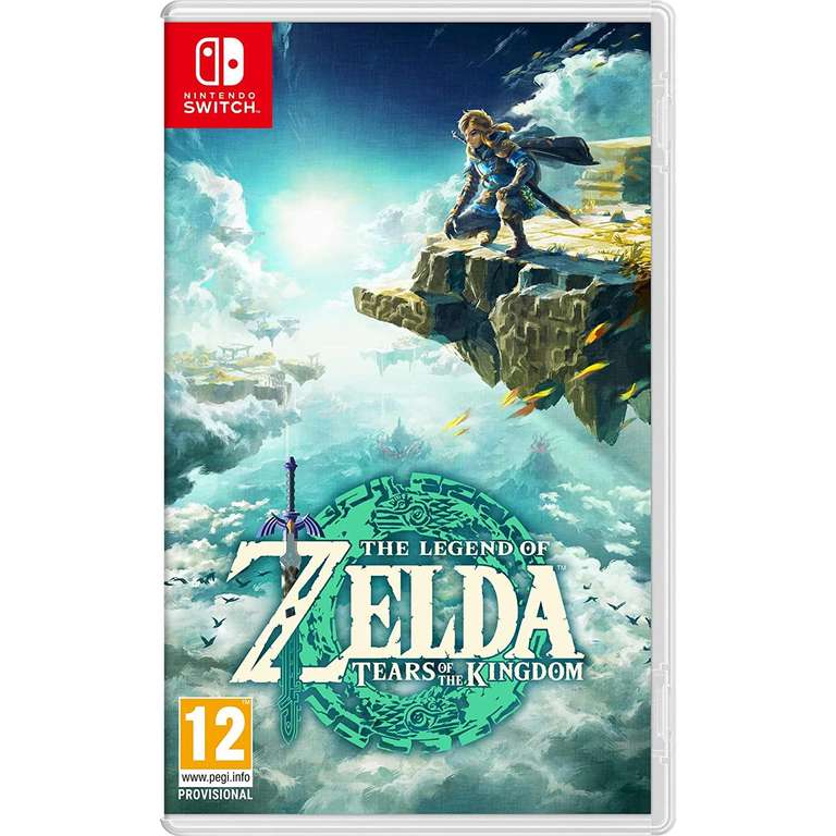 Zelda Tears Of Kingdom PAL ES Nintendo Switch [36,37€ NUEVOS USUARIOS]