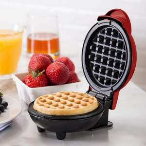 Multifunción Eléctrica Máquina De Tarta UK Mini Hacer Waffle Eléctrico Pan Para Hornear AE406